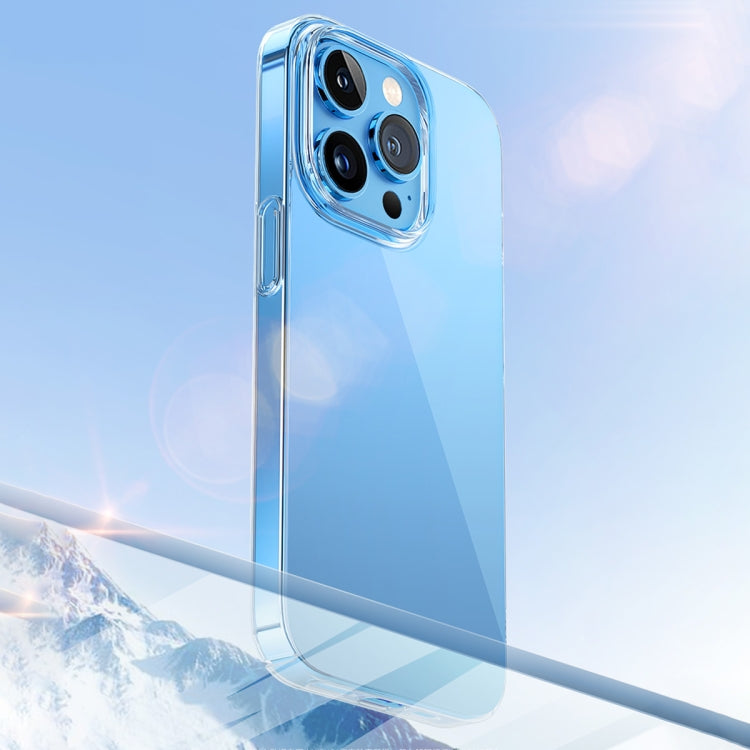 For iPhone 14 Pro WEKOME Ultrathin Clear PC Phone Case(Transparent)