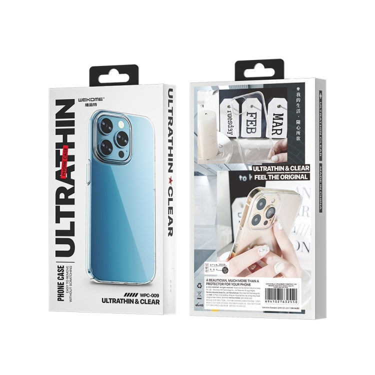 For iPhone 13 Pro WEKOME Ultrathin Clear PC Phone Case (Transparent)