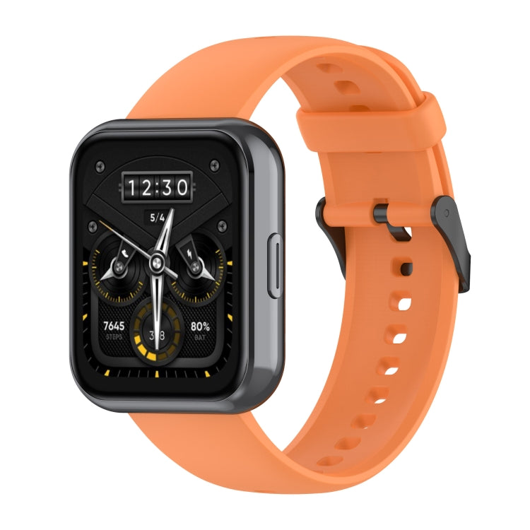 For Realme Watch 3 Solid Color Soft Silicone Watch Band