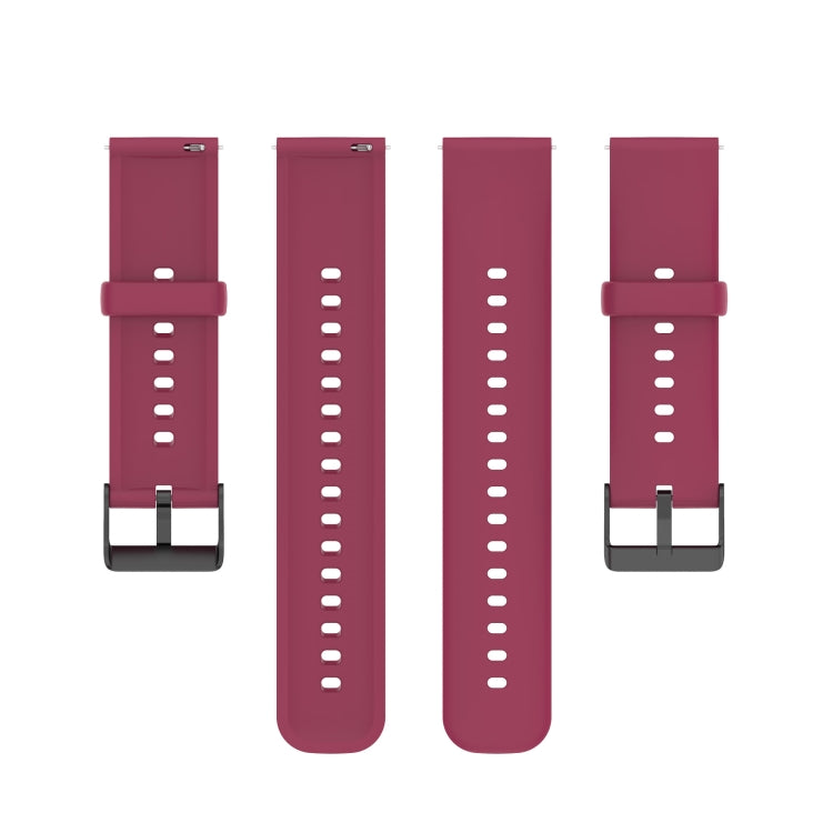 For Realme Watch 3 Solid Color Soft Silicone Watch Band