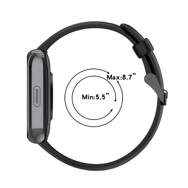 For Realme Watch 3 Solid Color Soft Silicone Watch Band