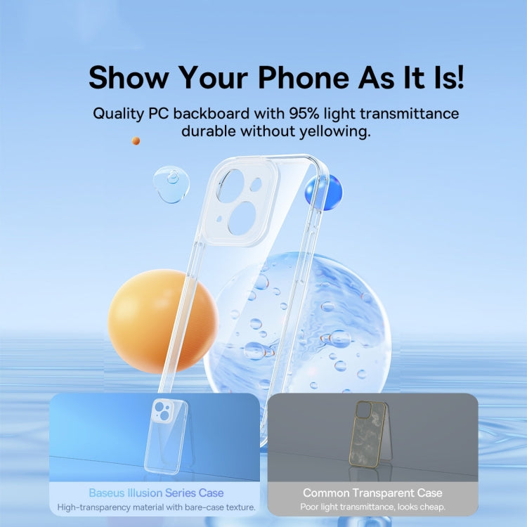 For iPhone 14 Baseus Illusion Series Protective Phone Case