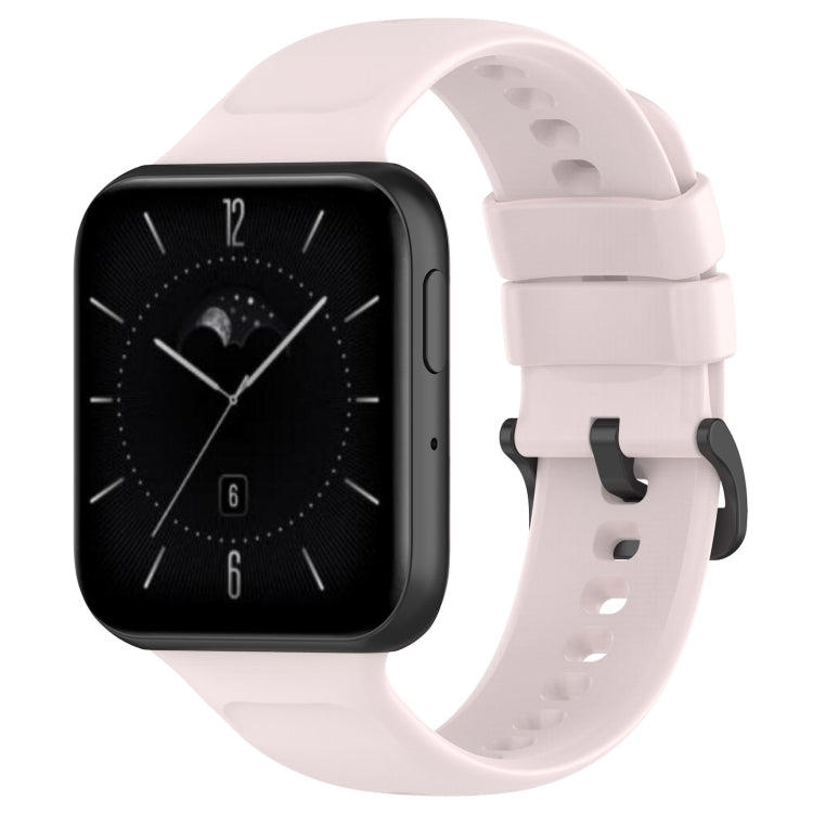 For OPPO Watch 3 Solid Color Soft Silicone Watch Band