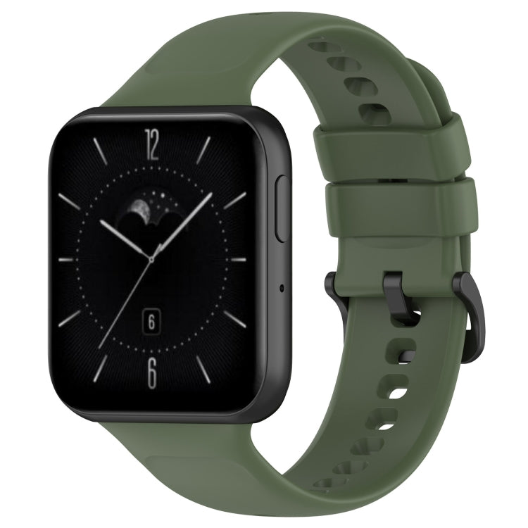 For OPPO Watch 3 Pro Solid Color Soft Silicone Watch Band