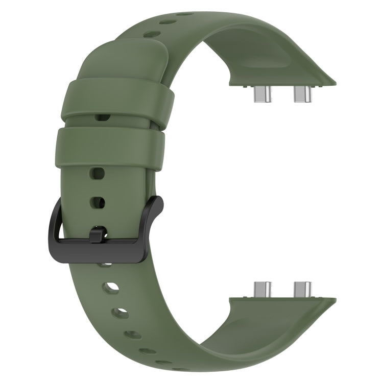 For OPPO Watch 3 Pro Solid Color Soft Silicone Watch Band