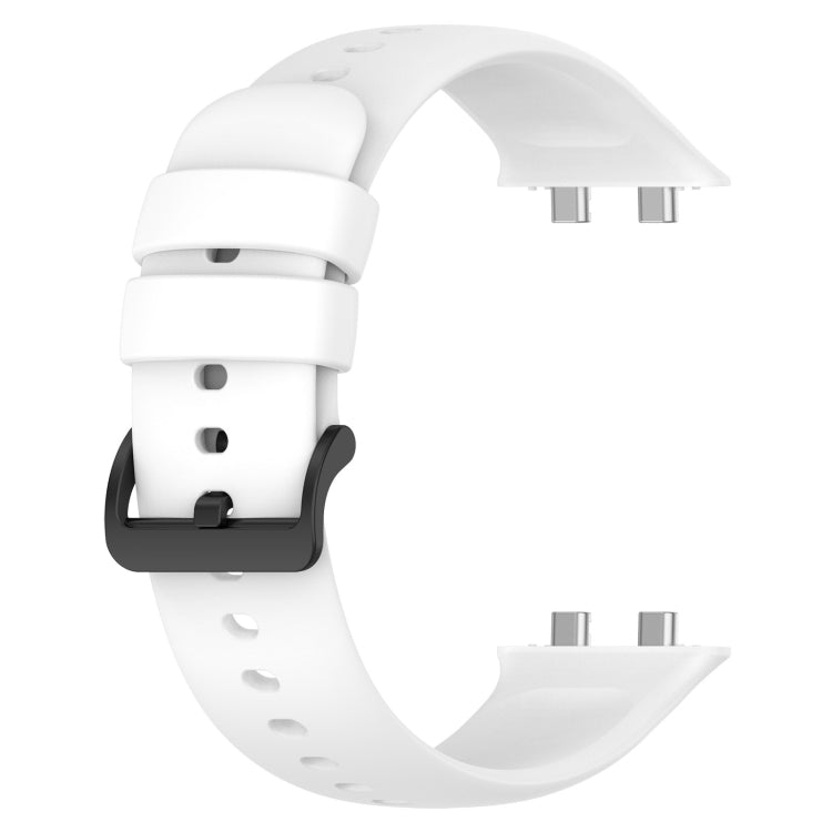 For OPPO Watch 3 Pro Solid Color Soft Silicone Watch Band