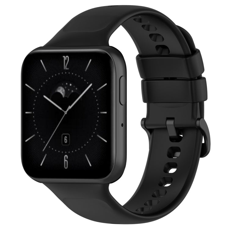 For OPPO Watch 3 Pro Solid Color Soft Silicone Watch Band