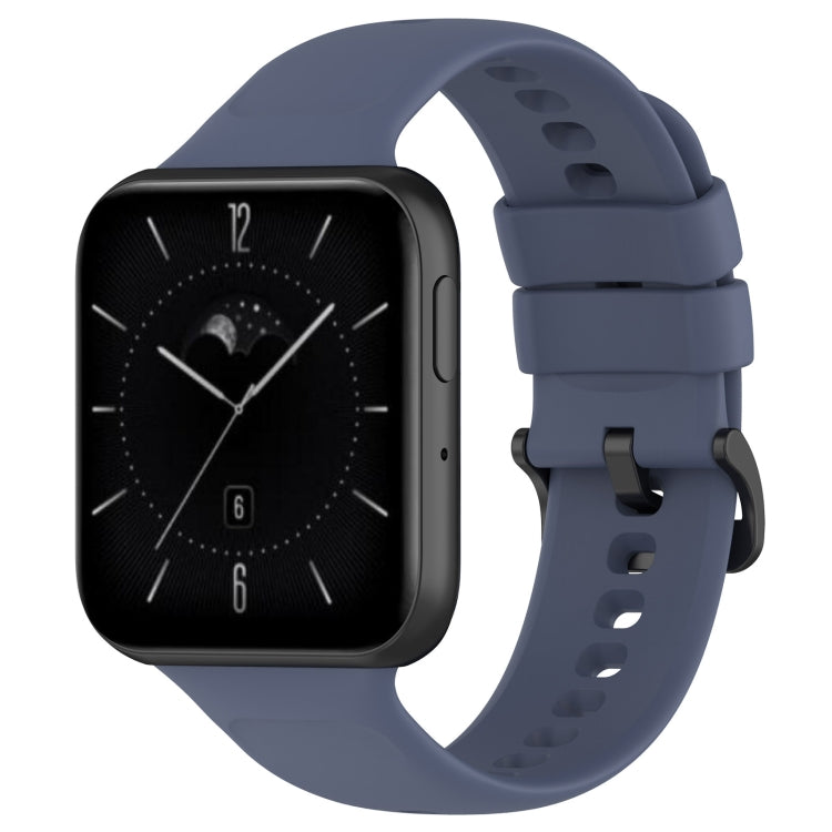 For OPPO Watch 3 Pro Solid Color Soft Silicone Watch Band