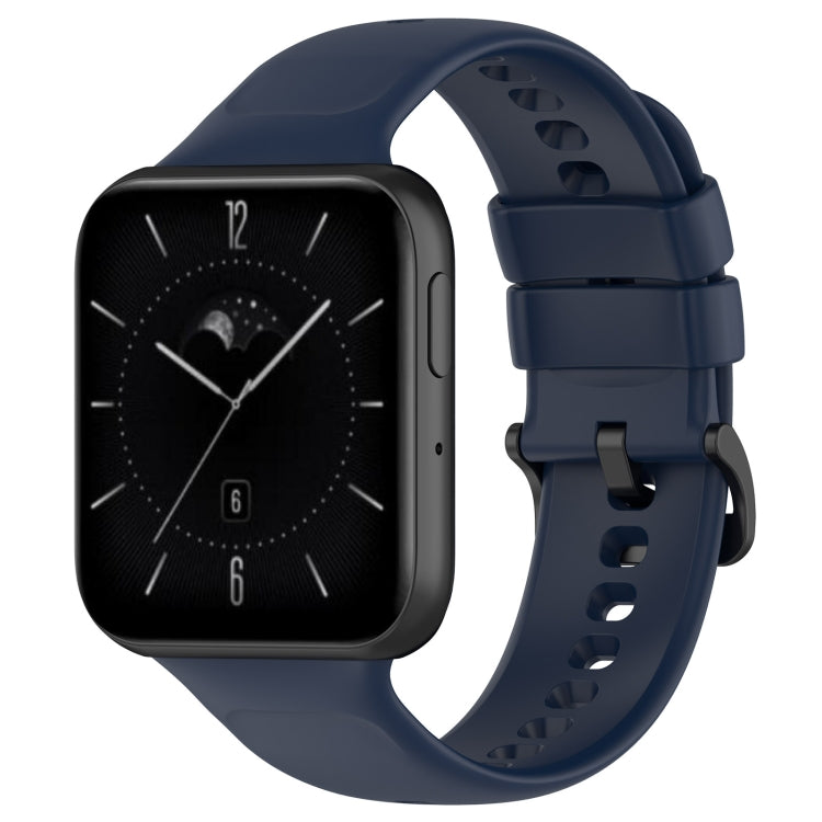 For OPPO Watch 3 Pro Solid Color Soft Silicone Watch Band