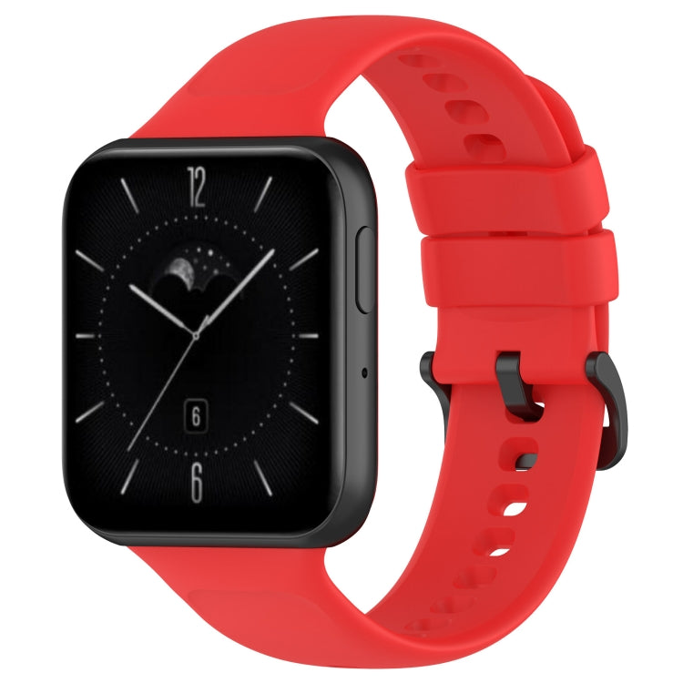 For OPPO Watch 3 Pro Solid Color Soft Silicone Watch Band
