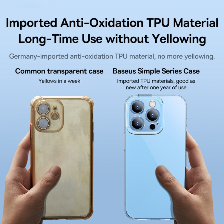 For iPhone 14 Pro Baseus Simple Series TPU Protective Phone Case