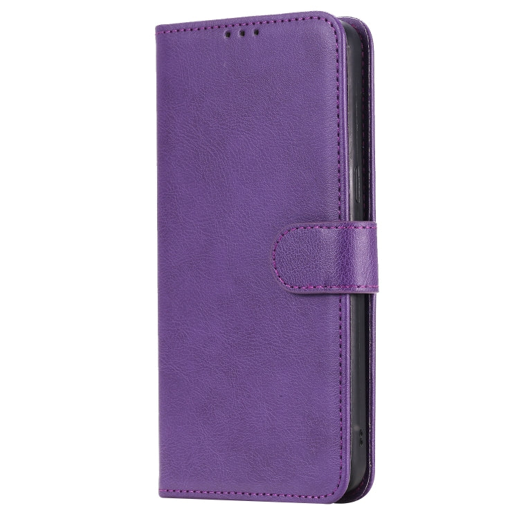 For Galaxy A10s 2 in 1 Solid Color Detachable PU Leather Case with Card Slots & Magnetic Holder & Photo Frame & Wallet & Strap