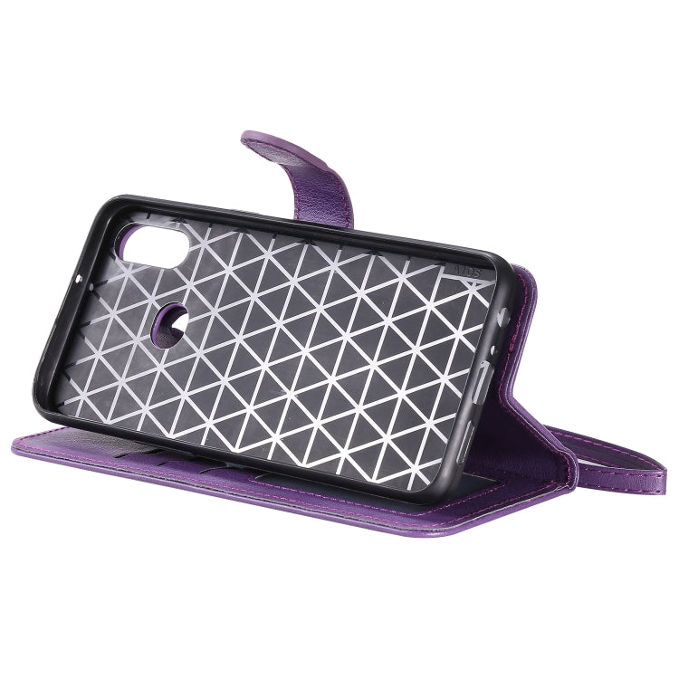 For Galaxy A10s 2 in 1 Solid Color Detachable PU Leather Case with Card Slots & Magnetic Holder & Photo Frame & Wallet & Strap