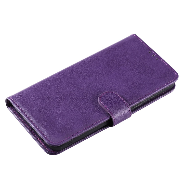 For Galaxy A10s 2 in 1 Solid Color Detachable PU Leather Case with Card Slots & Magnetic Holder & Photo Frame & Wallet & Strap