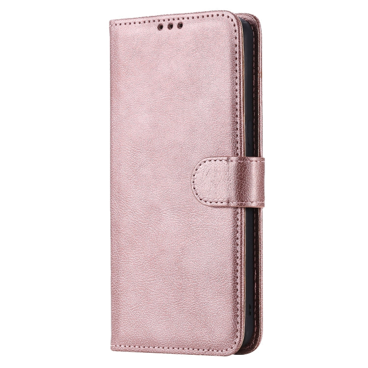 For Galaxy A10s 2 in 1 Solid Color Detachable PU Leather Case with Card Slots & Magnetic Holder & Photo Frame & Wallet & Strap