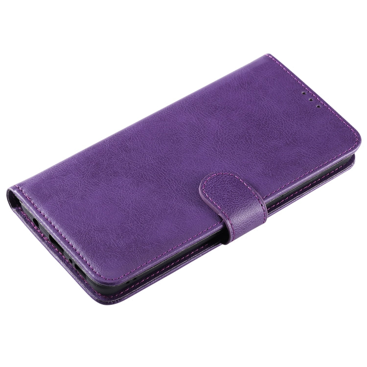 For Galaxy A51 2 in 1 Solid Color Detachable PU Leather Case with Card Slots & Magnetic Holder & Photo Frame & Wallet & Strap