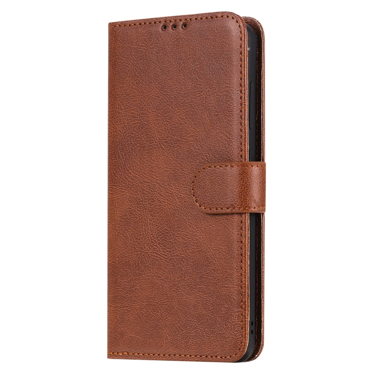 For Galaxy A51 2 in 1 Solid Color Detachable PU Leather Case with Card Slots & Magnetic Holder & Photo Frame & Wallet & Strap
