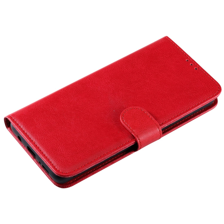 For Galaxy A51 2 in 1 Solid Color Detachable PU Leather Case with Card Slots & Magnetic Holder & Photo Frame & Wallet & Strap