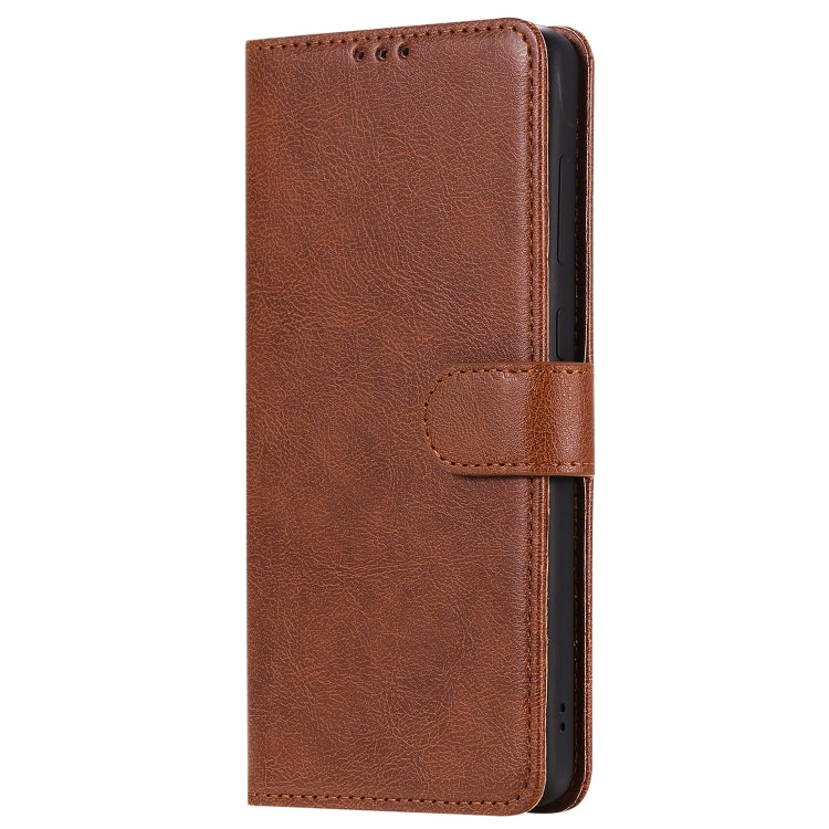 For Galaxy A71 2 in 1 Solid Color Detachable PU Leather Case with Card Slots & Magnetic Holder & Photo Frame & Wallet & Strap