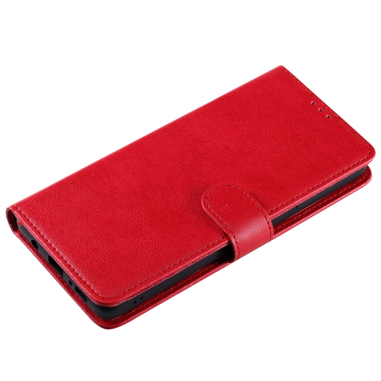 For Galaxy A71 2 in 1 Solid Color Detachable PU Leather Case with Card Slots & Magnetic Holder & Photo Frame & Wallet & Strap