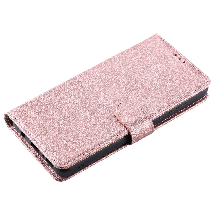 For Galaxy A71 2 in 1 Solid Color Detachable PU Leather Case with Card Slots & Magnetic Holder & Photo Frame & Wallet & Strap