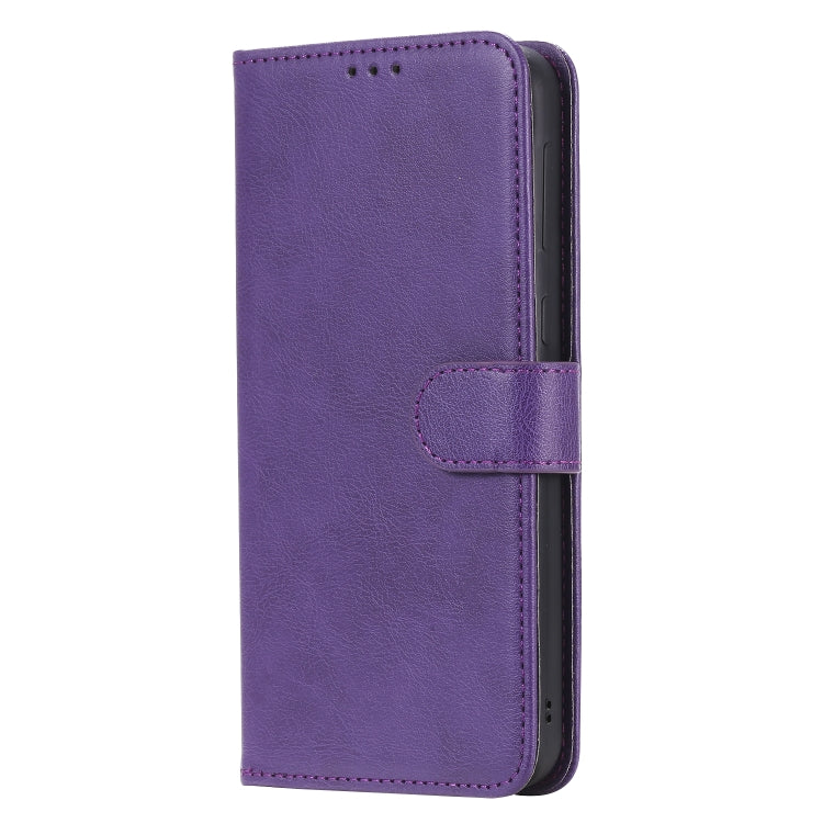 For Galaxy M30s 2 in 1 Solid Color Detachable PU Leather Case with Card Slots & Magnetic Holder & Photo Frame & Wallet & Strap