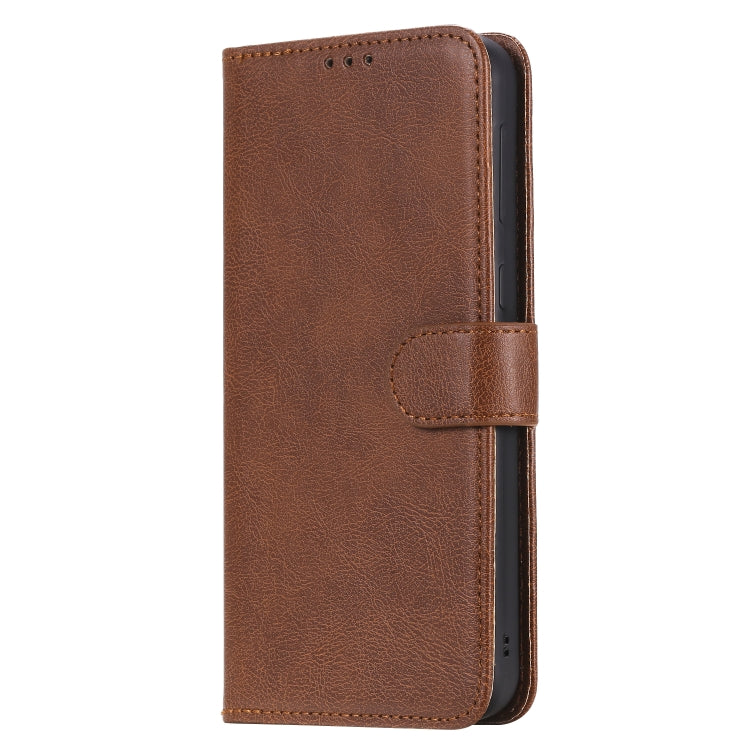 For Galaxy M30s 2 in 1 Solid Color Detachable PU Leather Case with Card Slots & Magnetic Holder & Photo Frame & Wallet & Strap