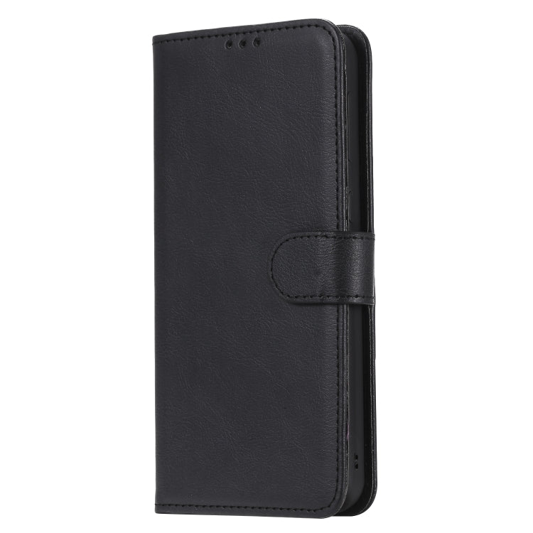For Galaxy M30s 2 in 1 Solid Color Detachable PU Leather Case with Card Slots & Magnetic Holder & Photo Frame & Wallet & Strap