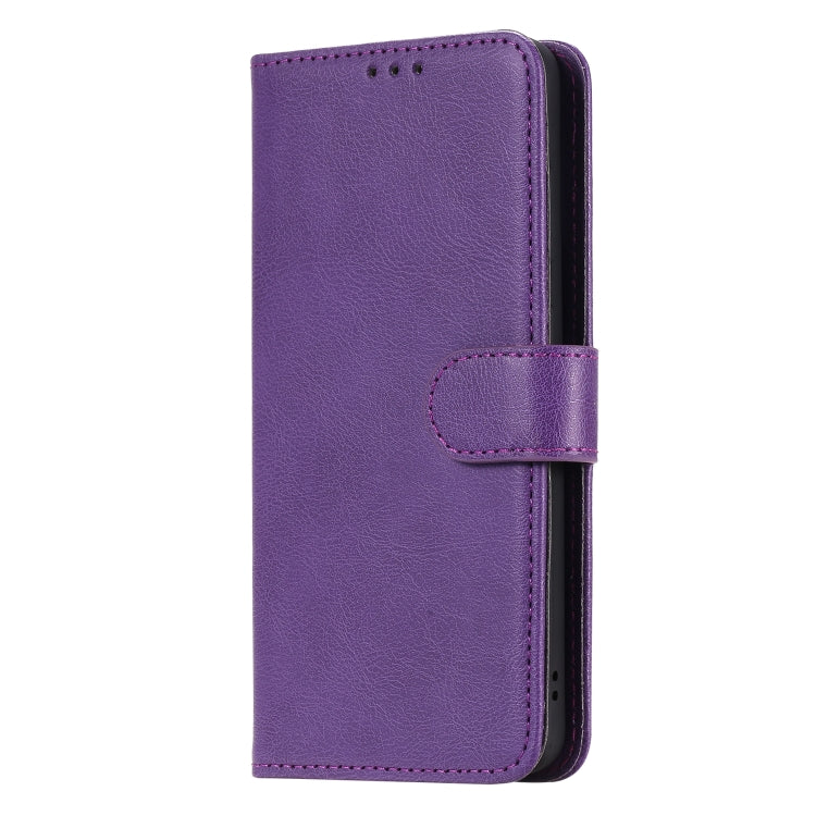 For Galaxy S20 2 in 1 Solid Color Detachable PU Leather Case with Card Slots & Magnetic Holder & Photo Frame & Wallet & Strap