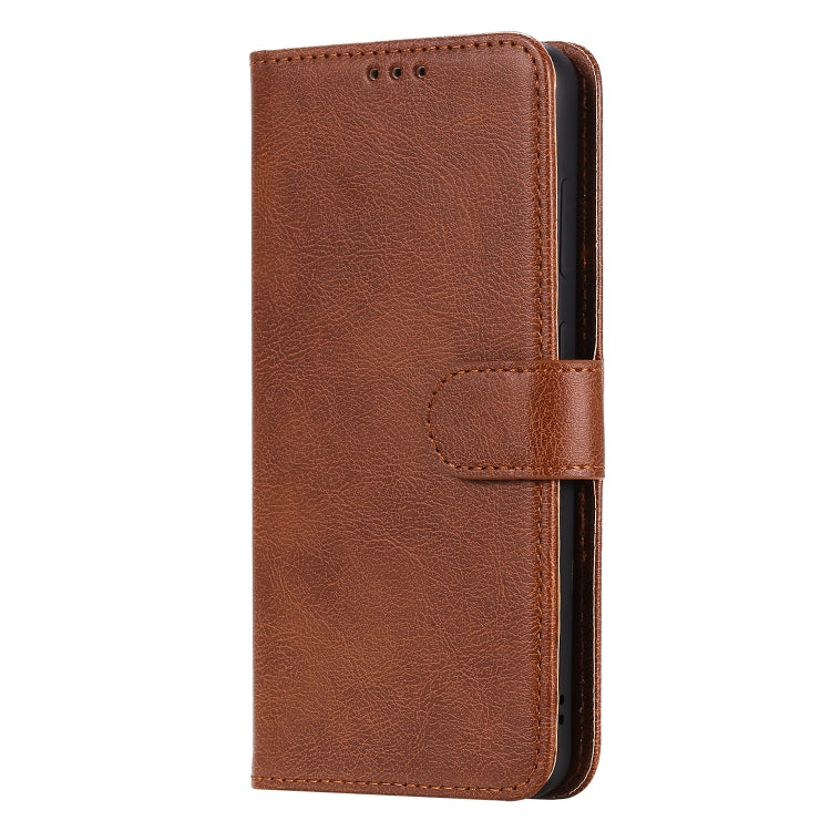 For Galaxy S20 2 in 1 Solid Color Detachable PU Leather Case with Card Slots & Magnetic Holder & Photo Frame & Wallet & Strap