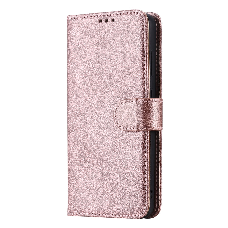 For Galaxy S20 2 in 1 Solid Color Detachable PU Leather Case with Card Slots & Magnetic Holder & Photo Frame & Wallet & Strap