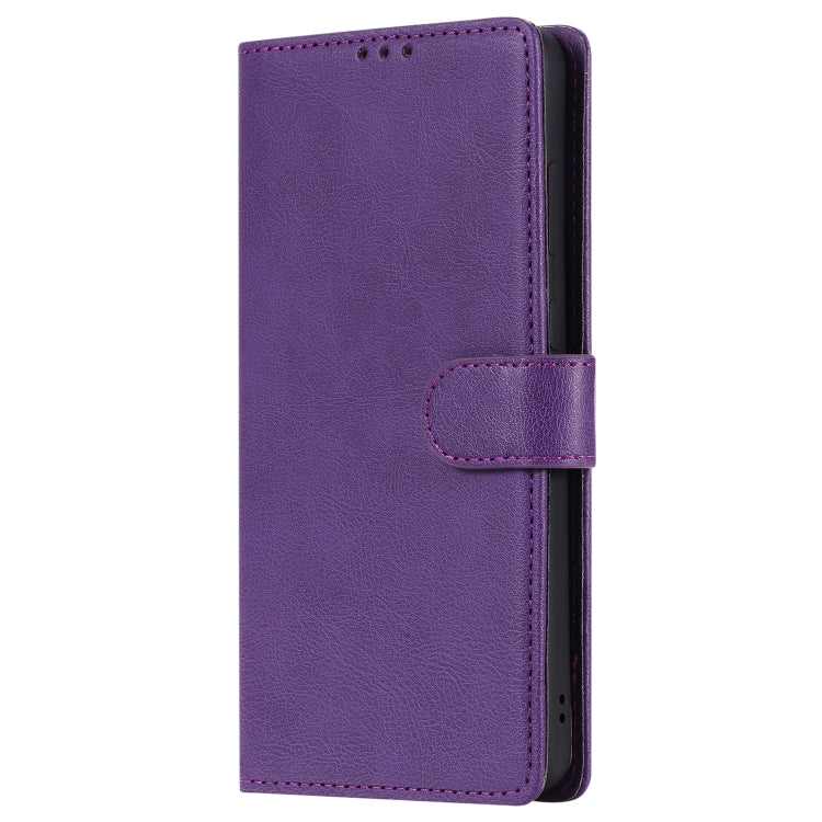For Galaxy S20 Plus 2 in 1 Solid Color Detachable PU Leather Case with Card Slots & Magnetic Holder & Photo Frame & Wallet & Strap