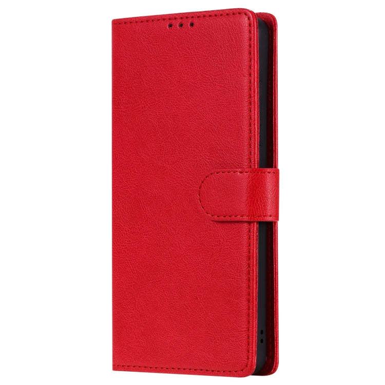 For Galaxy S20 Plus 2 in 1 Solid Color Detachable PU Leather Case with Card Slots & Magnetic Holder & Photo Frame & Wallet & Strap