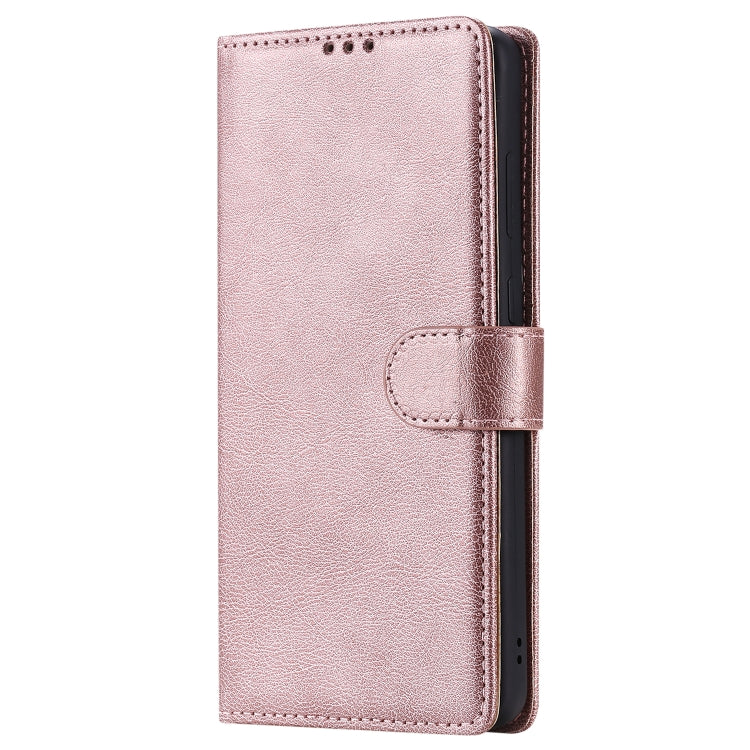 For Galaxy S20 Plus 2 in 1 Solid Color Detachable PU Leather Case with Card Slots & Magnetic Holder & Photo Frame & Wallet & Strap