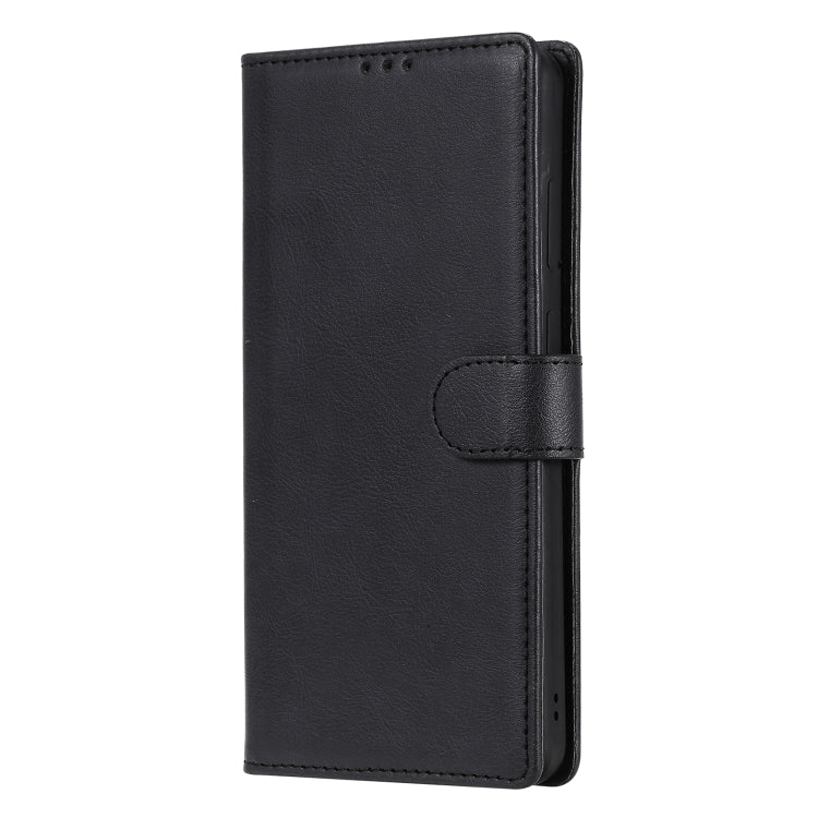 For Galaxy S20 Ultra 2 in 1 Solid Color Detachable PU Leather Case with Card Slots & Magnetic Holder & Photo Frame & Wallet & Strap