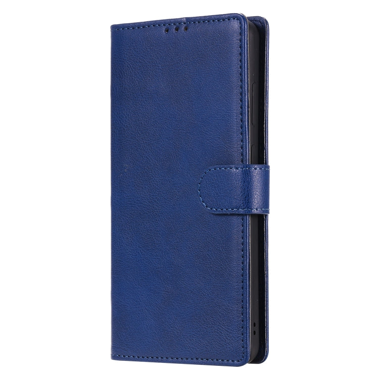 For Galaxy S20 Ultra 2 in 1 Solid Color Detachable PU Leather Case with Card Slots & Magnetic Holder & Photo Frame & Wallet & Strap