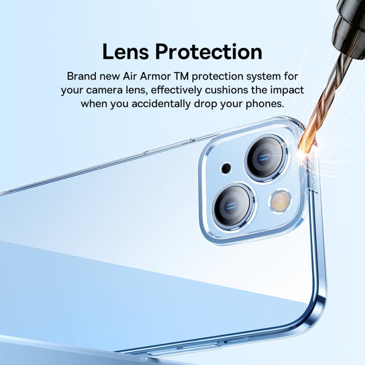 For iPhone 14 Plus Baseus Crystal Series Ultra-Thin Phone Case