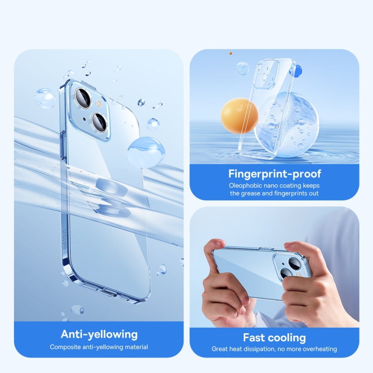For iPhone 14 Plus Baseus Crystal Series Ultra-Thin Phone Case