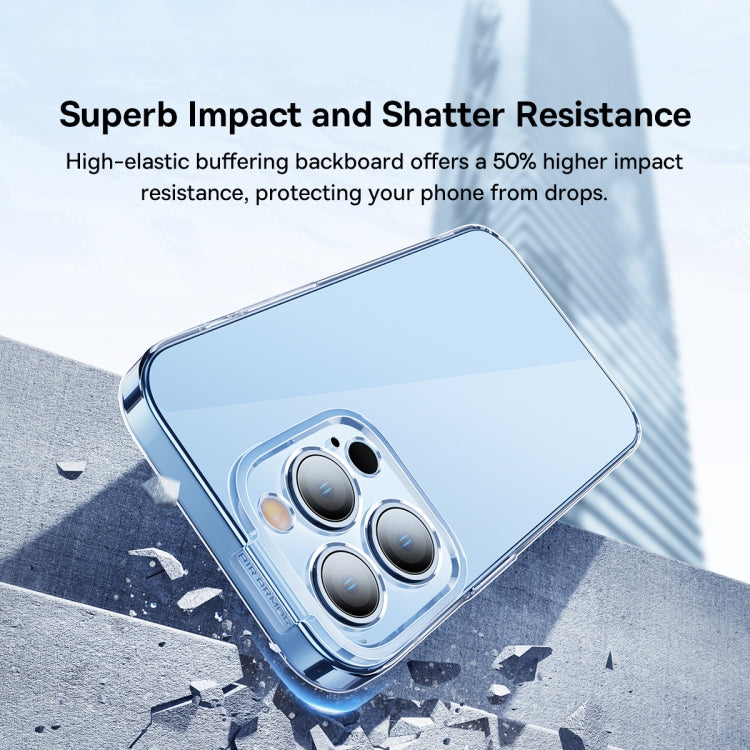 For iPhone 14 Pro Max Baseus Crystal Series Ultra-Thin Phone Case