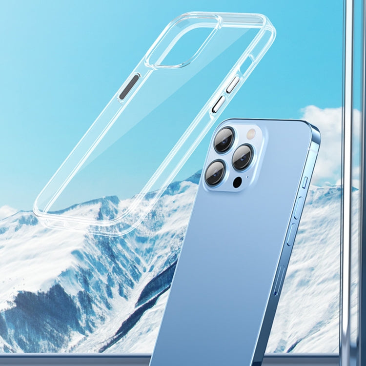 For iPhone 13 WEKOME Top Clear Phone Case(Transparent)