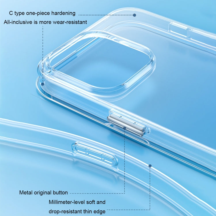For iPhone 13 Pro WEKOME Top Clear Phone Case (Transparent)