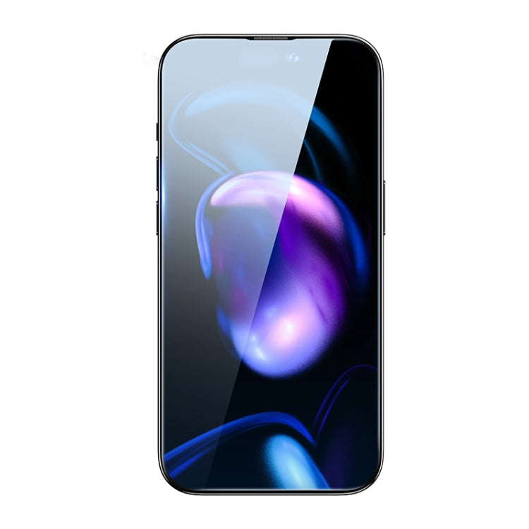 For iPhone 14 Pro Max 2pcs Baseus 0.3mm Super Porcelain Crystal Tempered Glass Film
