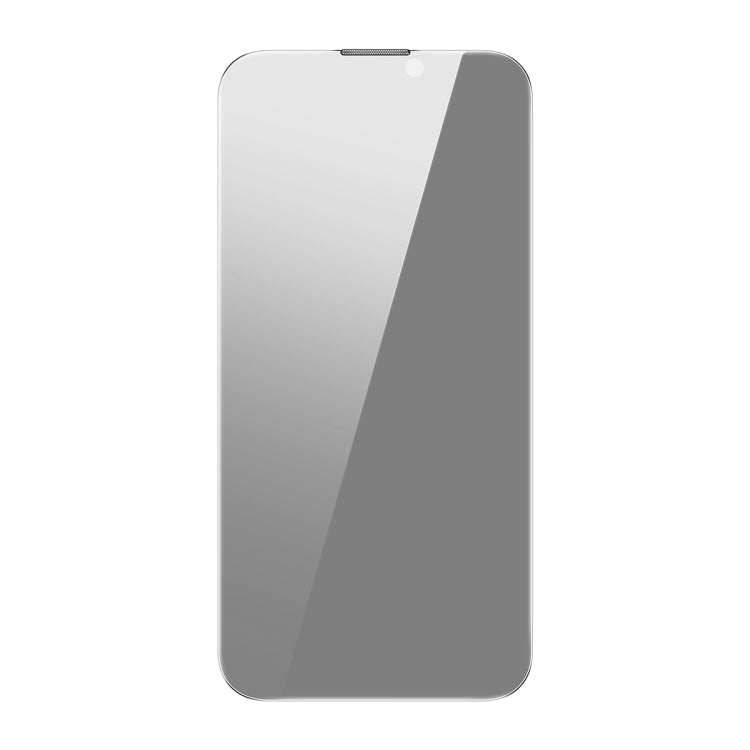 For iPhone 14 Pro Baseus 2PCS 0.3mm SuperCeramic Peep-proof Tempered Glass Film