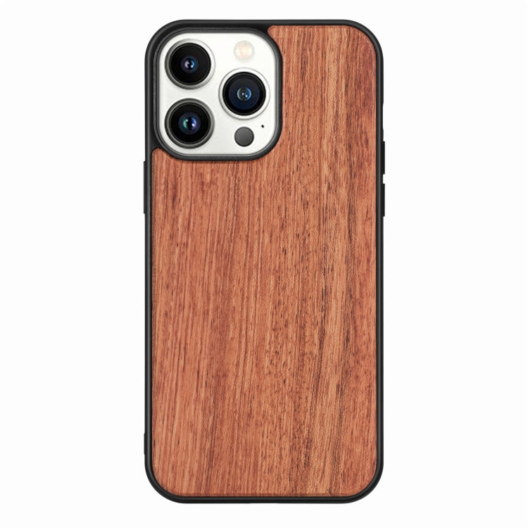For iPhone 14 Pro Max TPU + Solid Wood Phone Case