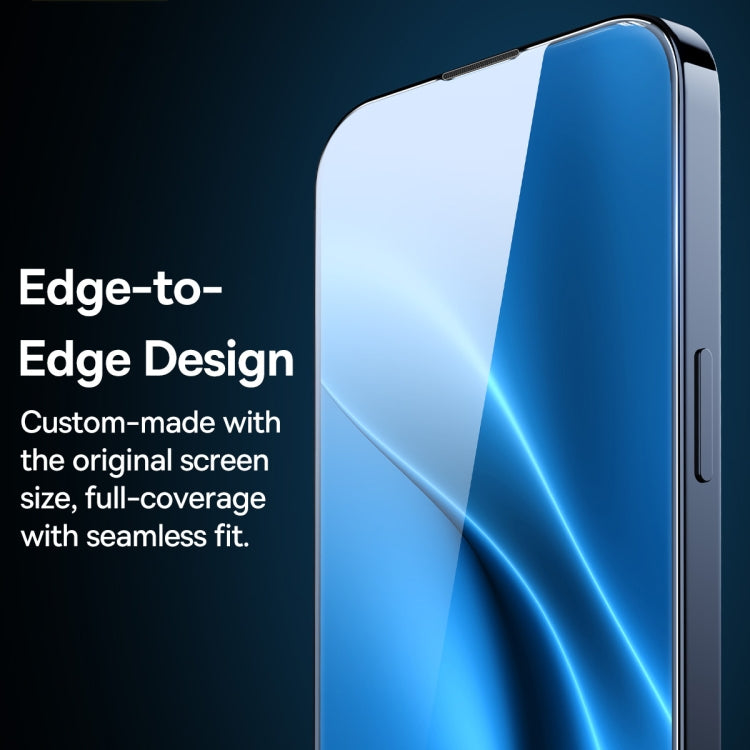 For iPhone 14 Plus / 13 Pro Max Baseus 2pcs 0.3mm Crystal Explosion-proof Tempered Glass Film