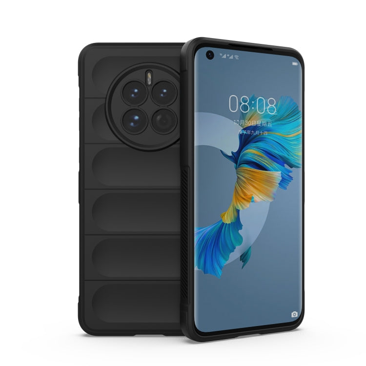 For Huawei Mate 50 Magic Shield TPU + Flannel Phone Case