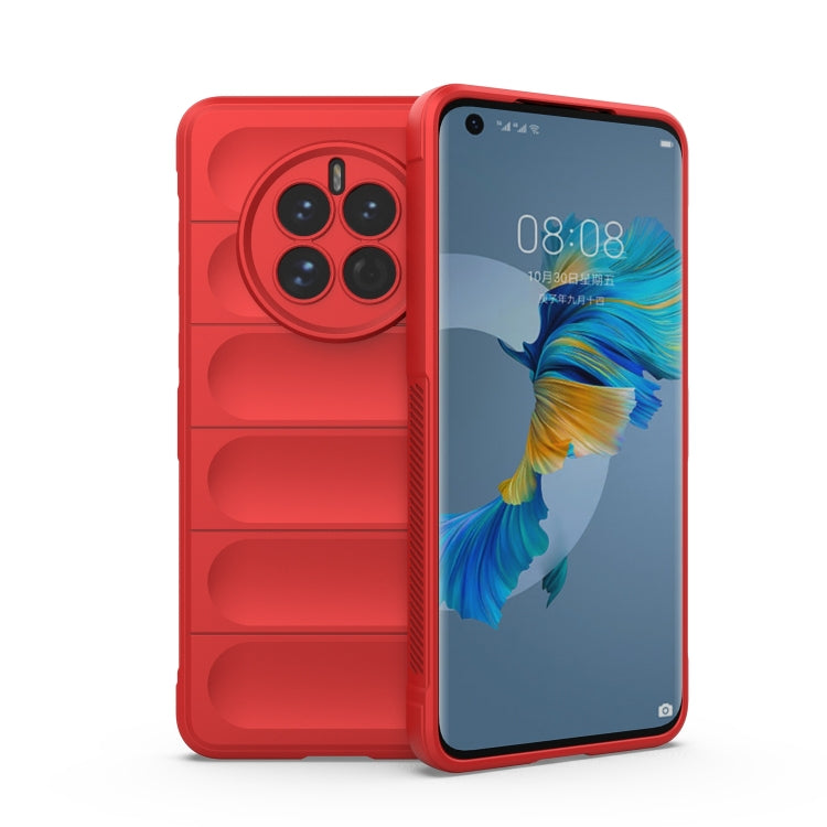 For Huawei Mate 50 Magic Shield TPU + Flannel Phone Case