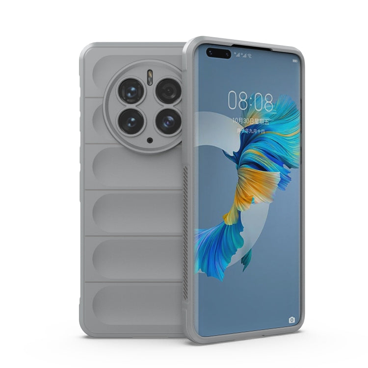 For Huawei Mate 50 Pro Magic Shield TPU + Flannel Phone Case