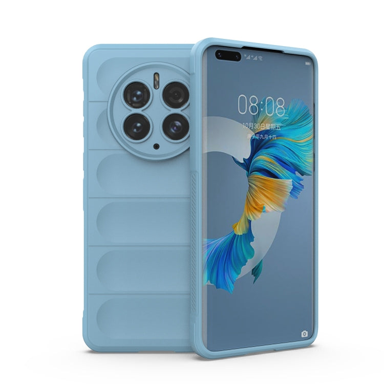 For Huawei Mate 50 Pro Magic Shield TPU + Flannel Phone Case