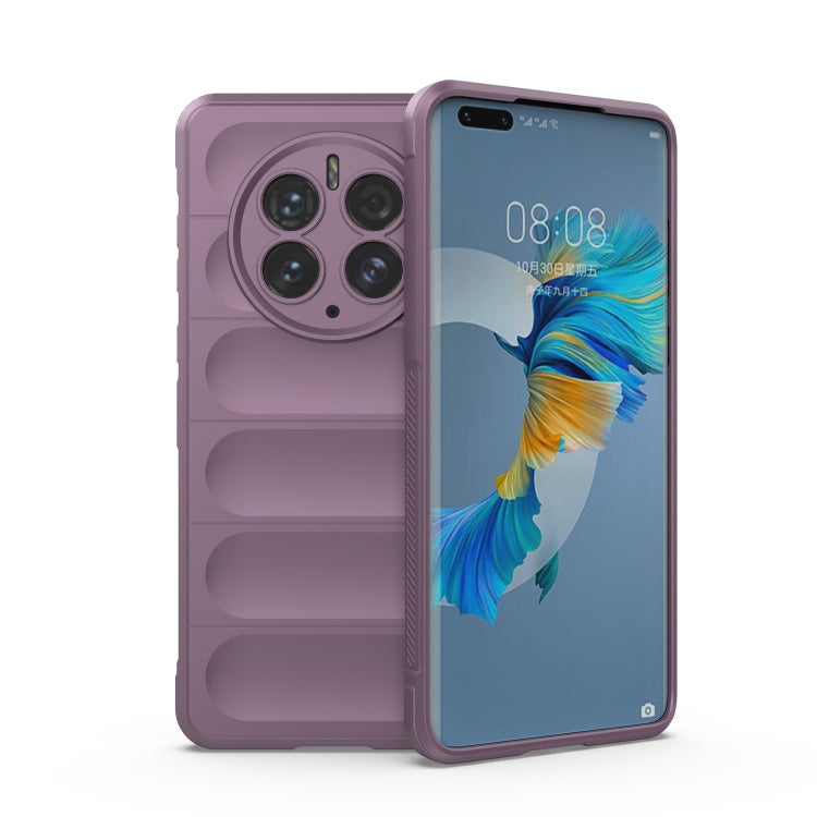 For Huawei Mate 50 Pro Magic Shield TPU + Flannel Phone Case